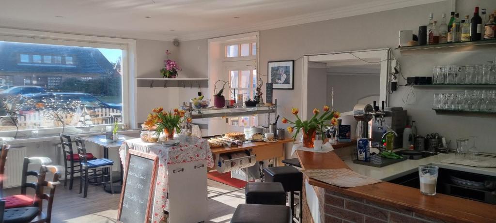 Nápoje v ubytování Hotel-Cafe-Lindow