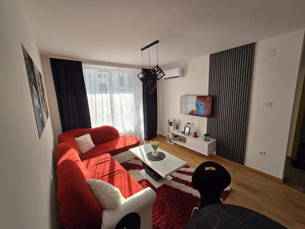 Prostor za sedenje u objektu Apartman Nikolić