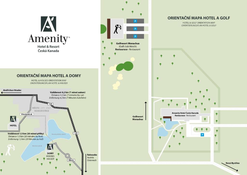 Fotografie z fotogalerie ubytování Amenity Hotel & Resort Česká Kanada v destinaci Nová Bystřice
