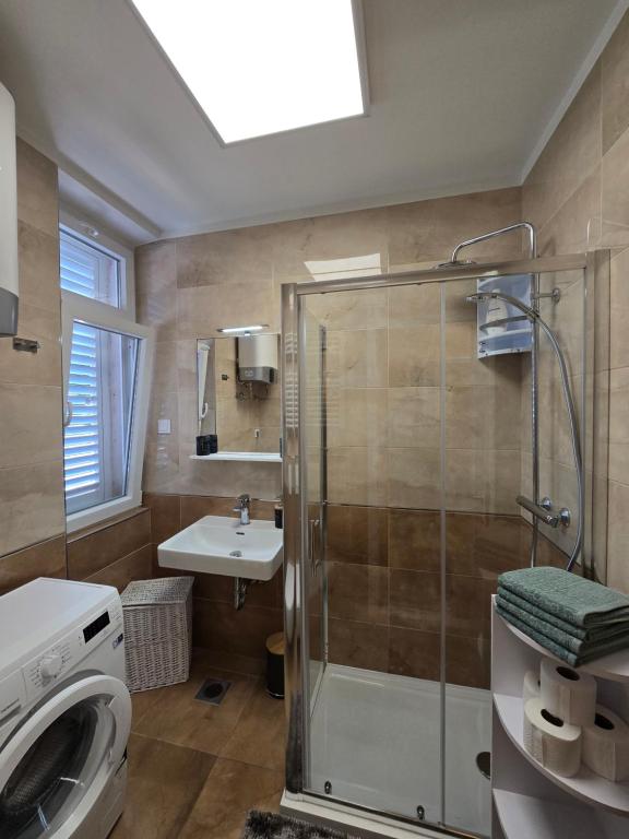 Kúpeľňa v ubytovaní Ivana central apartment