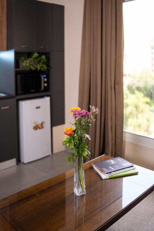 Kuchyň nebo kuchyňský kout v ubytování Cosmopolitan Hotel