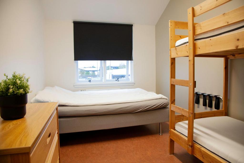 Postel nebo postele na pokoji v ubytování Lava Hostel