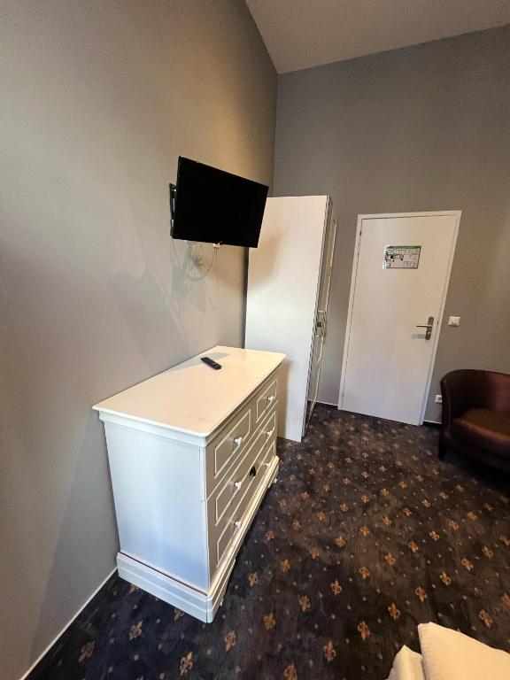 TV a/nebo společenská místnost v ubytování Hotel Gasteiner Hof