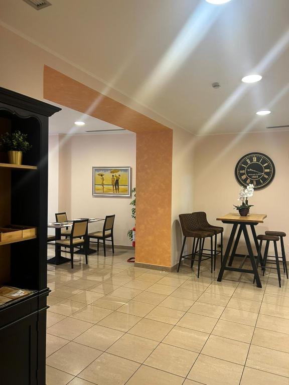 Posezení v ubytování Hotel Cavour