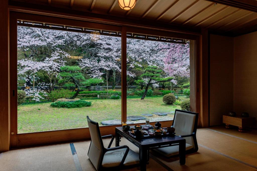 Zahrada ubytování Oukai Villa Izumi
