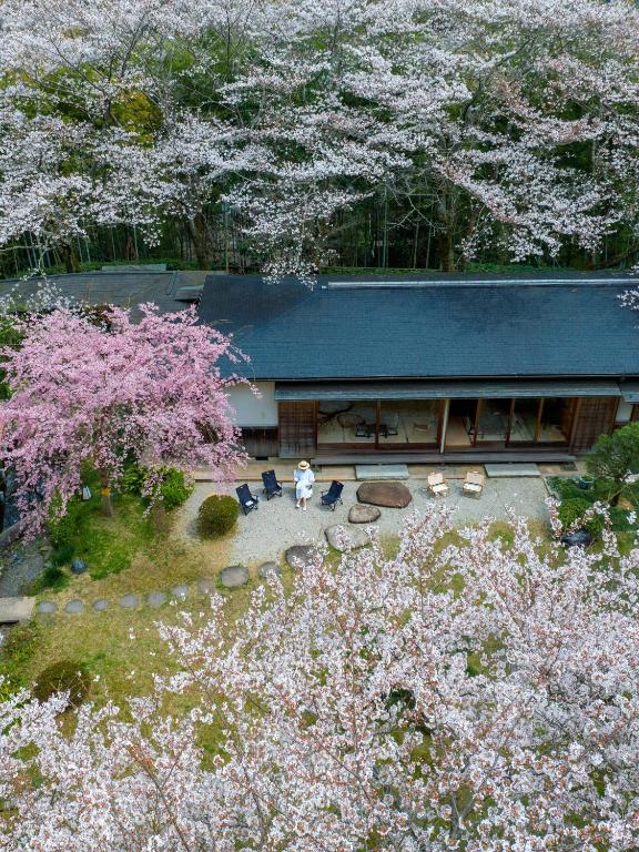 Zahrada ubytování Oukai Villa Izumi