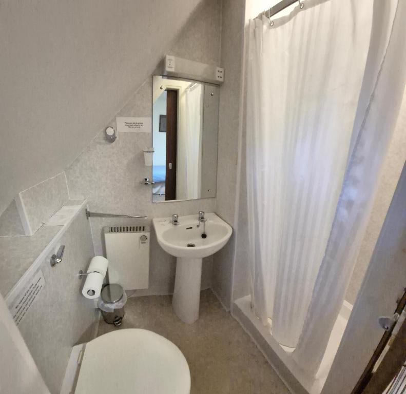 Koupelna v ubytování Doune Braes Hotel