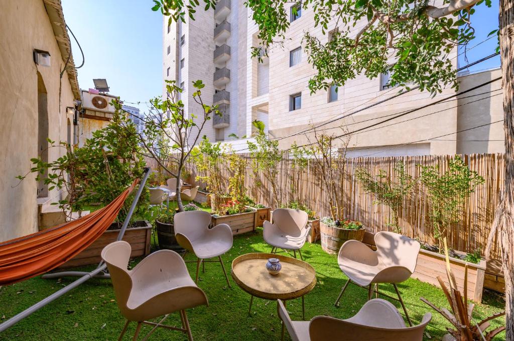 Zahrada ubytování Tel-Aviv LALA Boutique Hotel