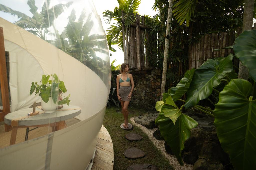 Zahrada ubytování Green Land Bubble Glamping By Mint