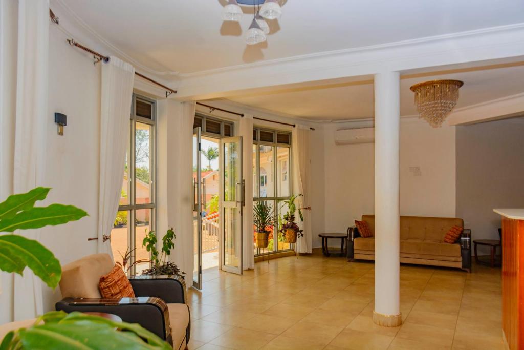 Posezení v ubytování NIBA Hotel