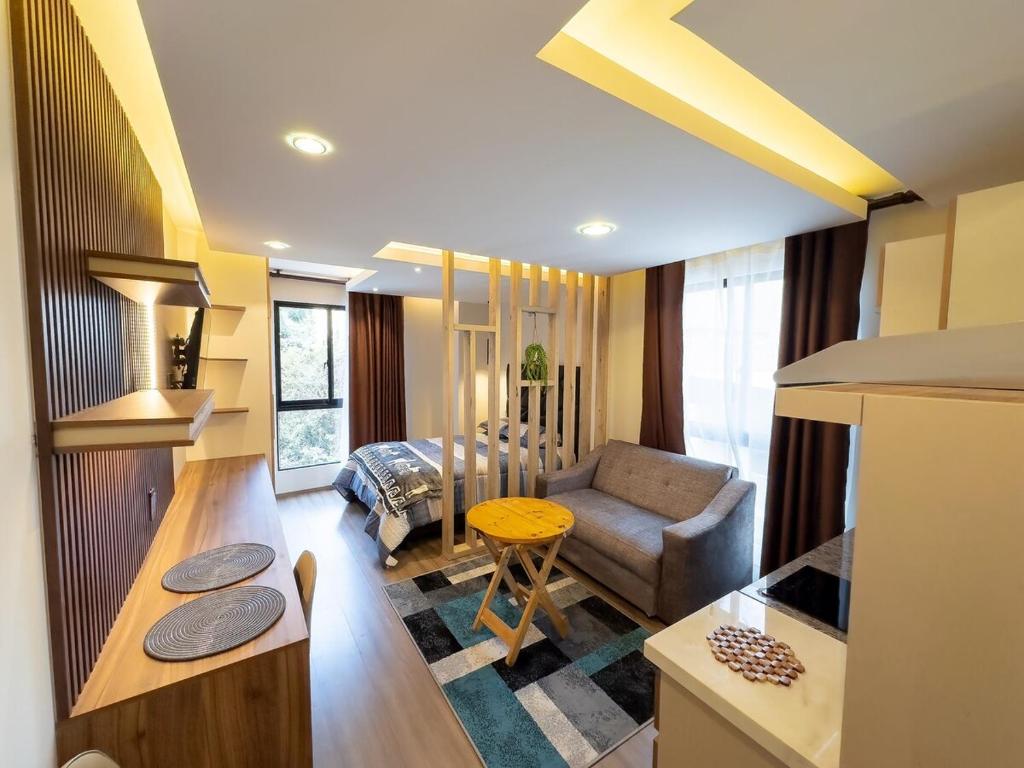 Nhà bếp/bếp nhỏ tại Modern, central and welcoming