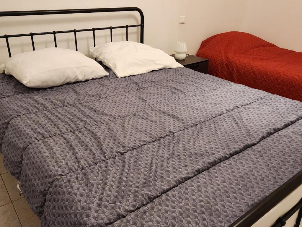 Posteľ alebo postele v izbe v ubytovaní Maison plain pied a 10 mn de la plage en campagne