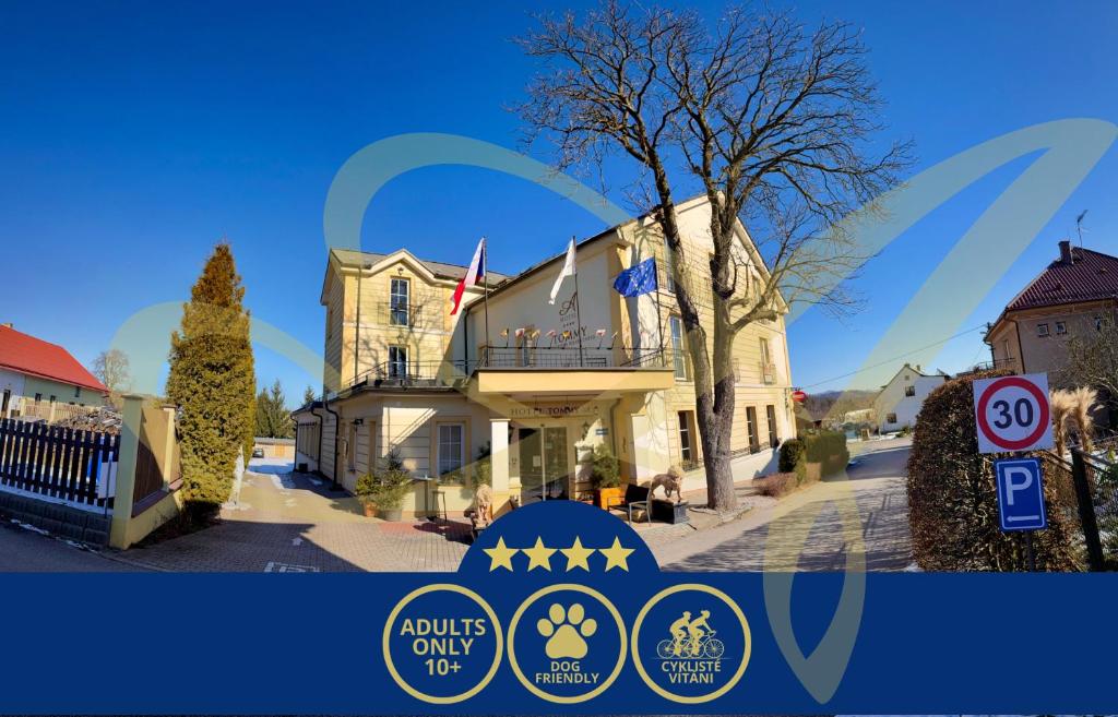 Certifikát, hodnocení, plakát nebo jiný dokument vystavený v ubytování Hotel Tommy Wellness & Spa