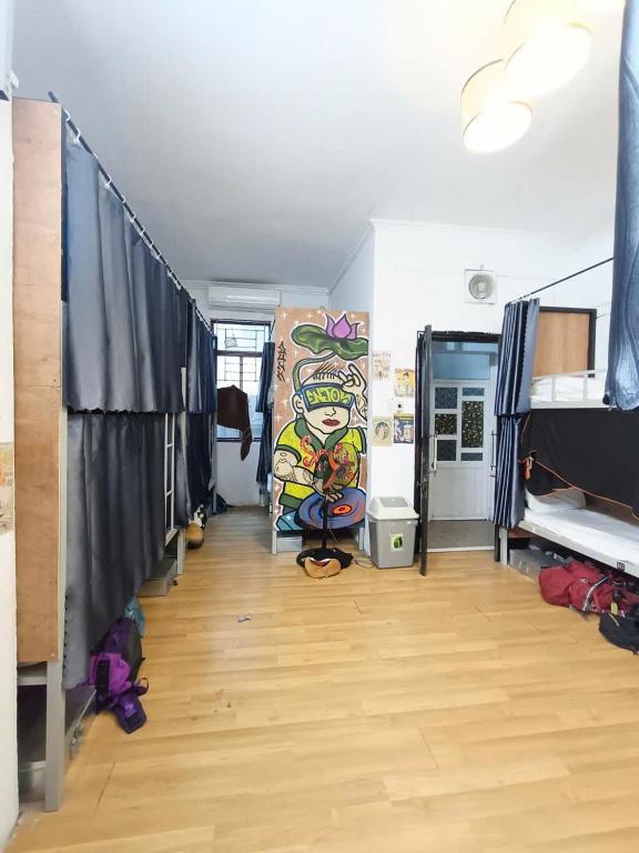 TV a/nebo společenská místnost v ubytování Viet Vintage Hostel - Soft matress - Self CI after 9PM