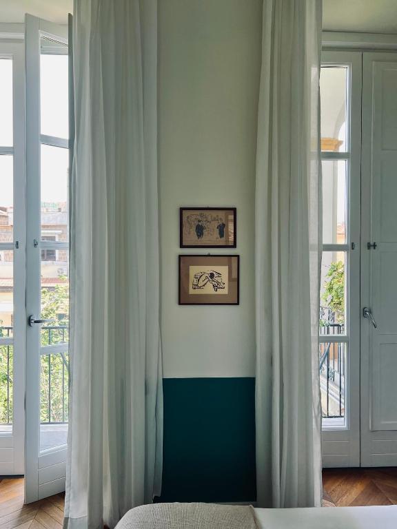 Postel nebo postele na pokoji v ubytování Accademia 39