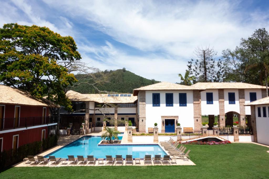 Πισίνα στο ή κοντά στο Hotel Fazenda São Silvano