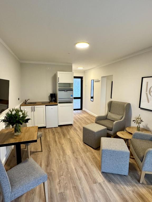Landhuus Dieksee - Apartamento De Un Dormitorio Con Vistas Al Jardín