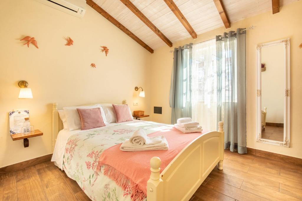 Vuode tai vuoteita majoituspaikassa Casinha D'Avó Guesthouse