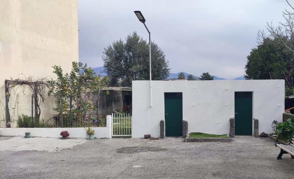 The building in which a panziókat is located