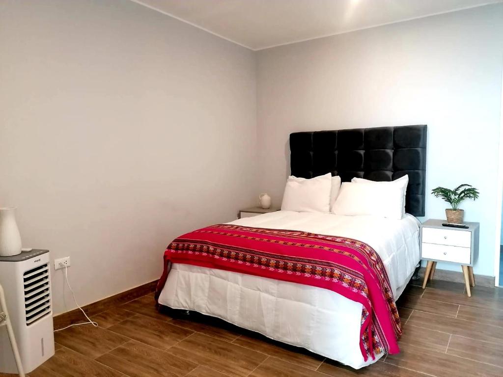 Ένα ή περισσότερα κρεβάτια σε δωμάτιο στο Hotel Sol de Ocucaje #3