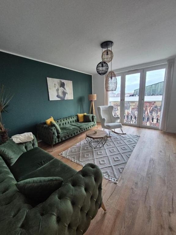 Χώρος καθιστικού στο Altstadt-Oase mit Traumblick