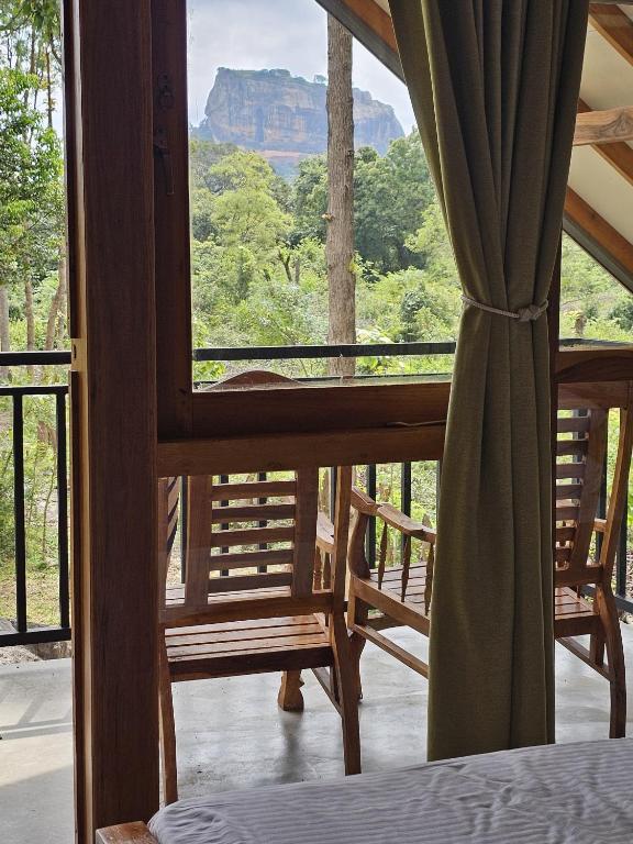 Nespecifikovaný výhled na hory nebo výhled na hory při pohledu z bed and breakfast