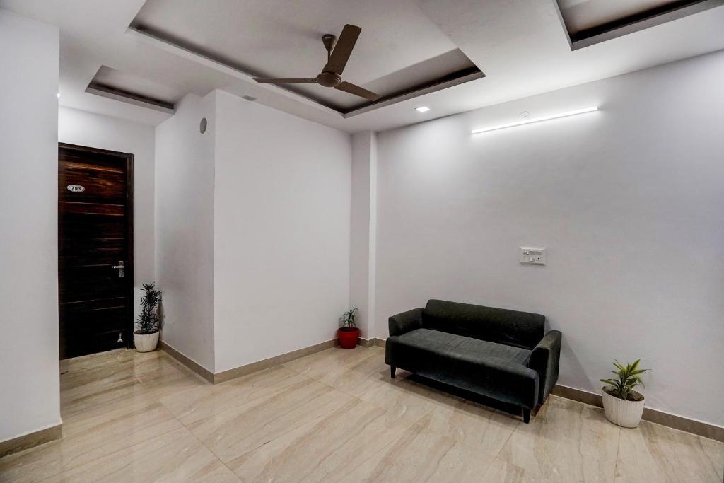 Posezení v ubytování Townhouse Cloud Bay