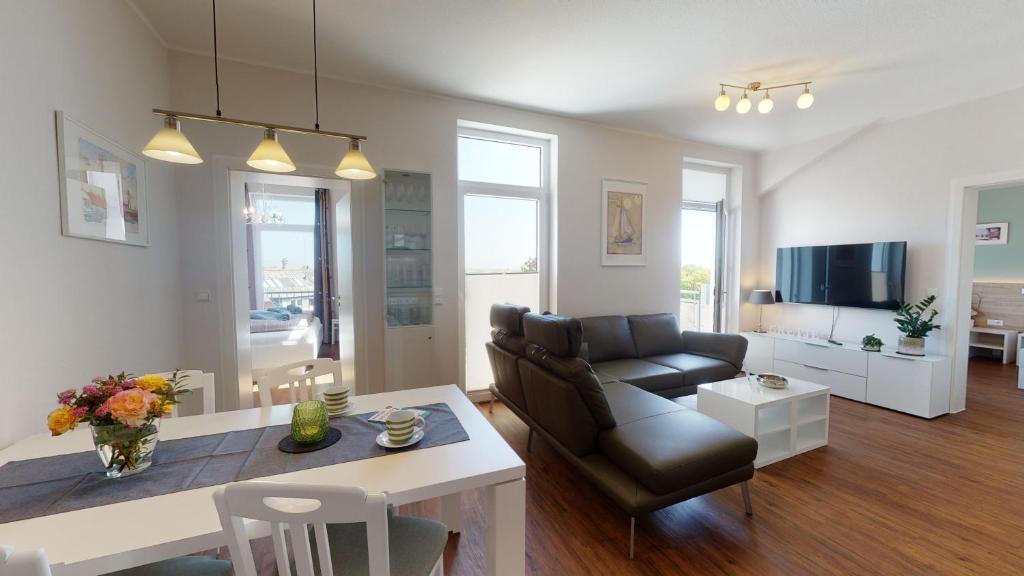 Μια τηλεόραση ή/και κέντρο ψυχαγωγίας στο Gretje in der Villa Patricia