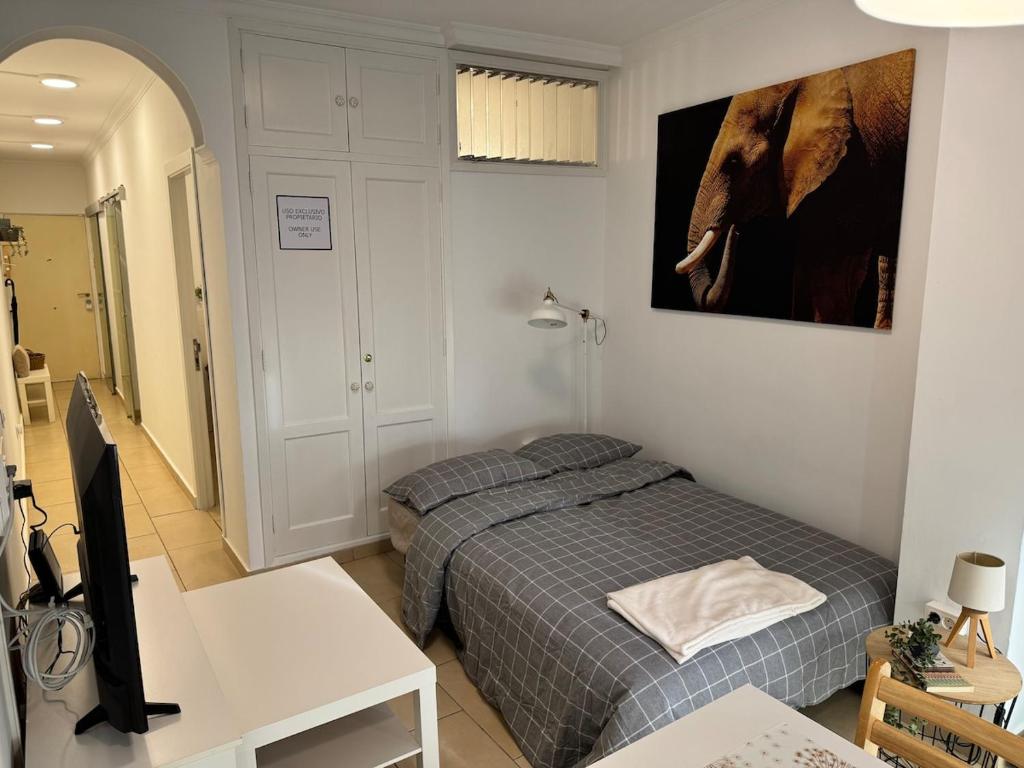 Ένα ή περισσότερα κρεβάτια σε δωμάτιο στο La casa de Esteban
