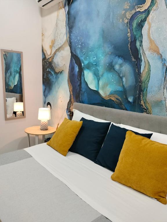 Posteľ alebo postele v izbe v ubytovaní B&B Marcello&Core