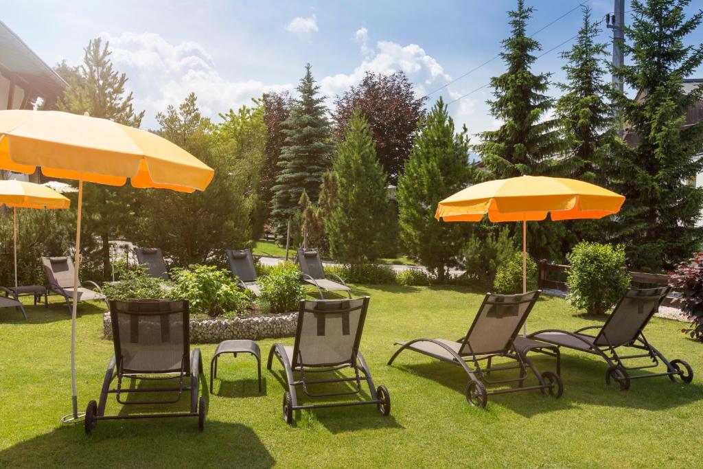Zahrada ubytování Hotel Schönegg