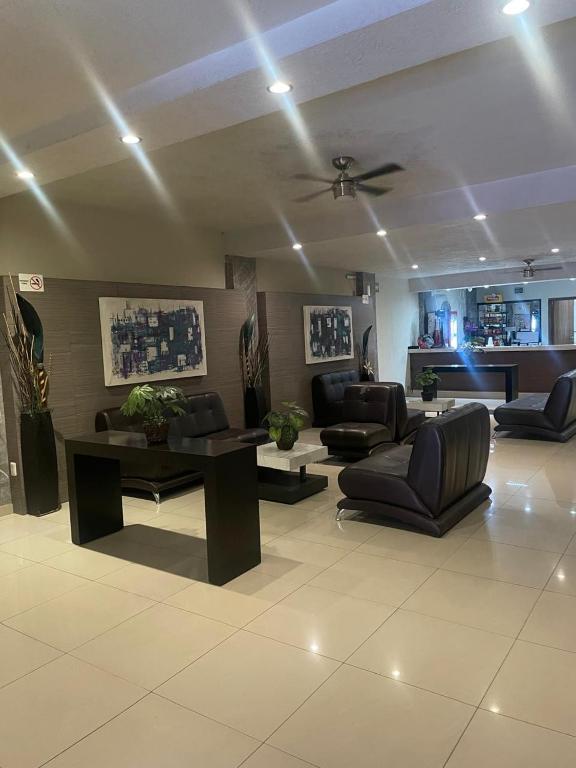 Posezení v ubytování Hotel Union Guadalajara