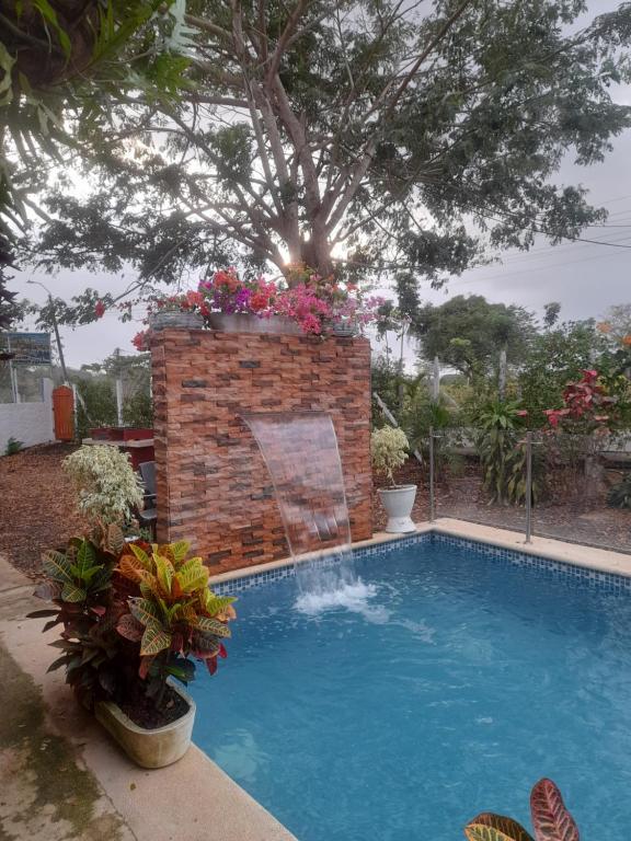 Bazen u ili blizu objekta Cabaña Sol y Mar