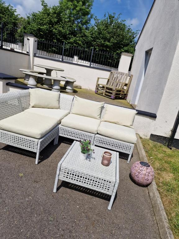 Posezení v ubytování Silvi's Guest House Borris Carlow