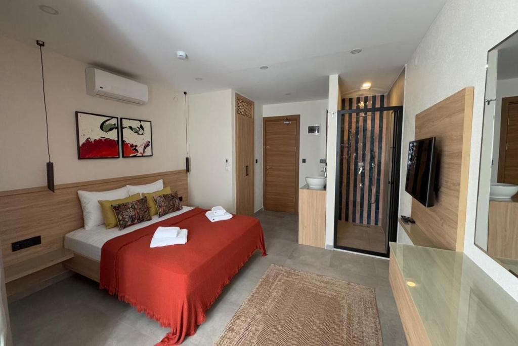 Postel nebo postele na pokoji v ubytování Uva Rooms