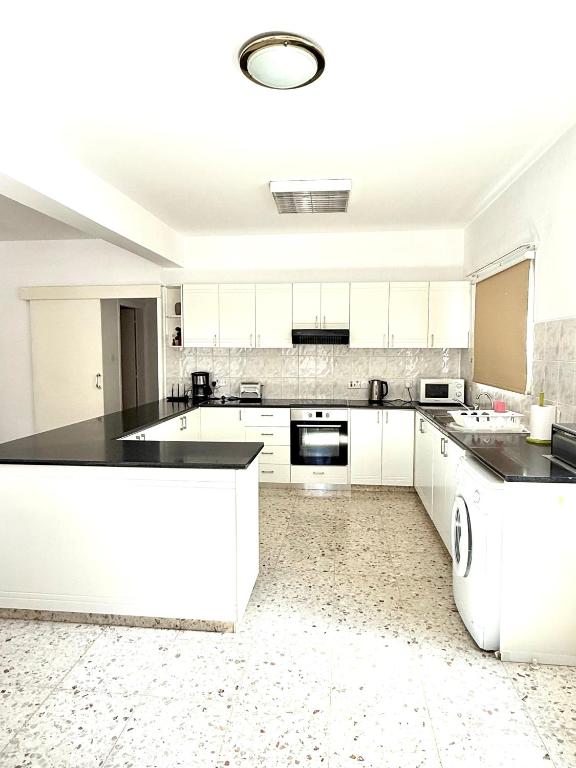 Cuisine ou kitchenette dans l'établissement Himonas Apartments