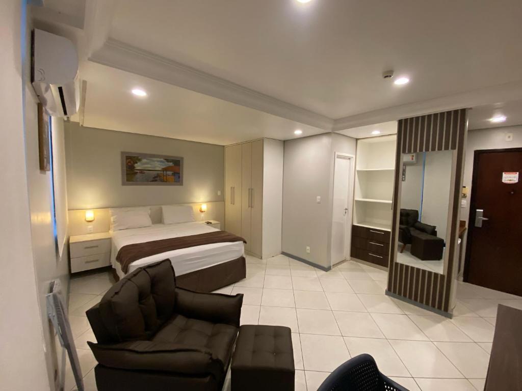 Un lugar para sentarse en Millenium Hotel Flat