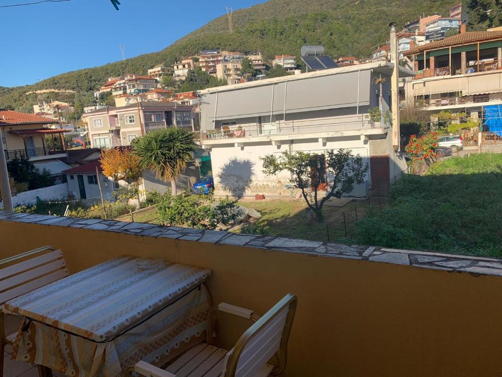 Nespecifikovaný výhled na hory nebo výhled na hory při pohledu z apartmánu