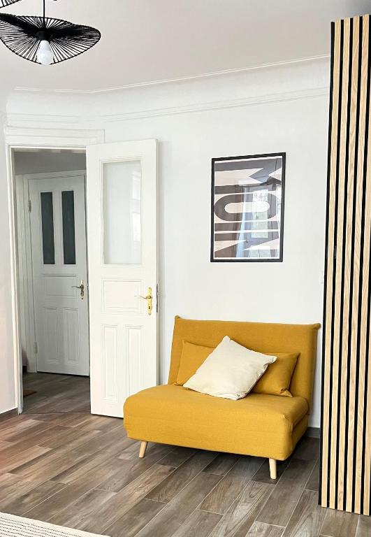 Posezení v ubytování Stylish Central Apartment