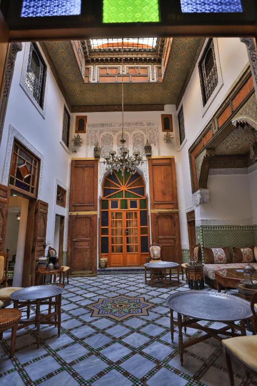 Restaurace v ubytování Dar Usham Fes