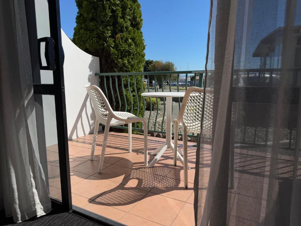 Balkón nebo terasa v ubytování Bluewater Hotel