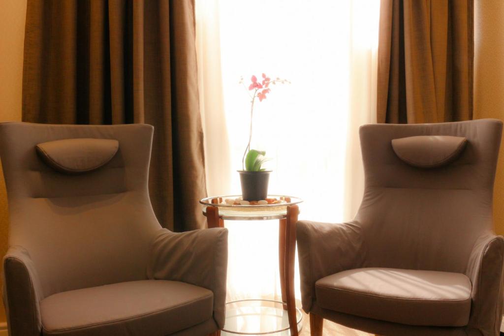 Posezení v ubytování Hotel degli Amici
