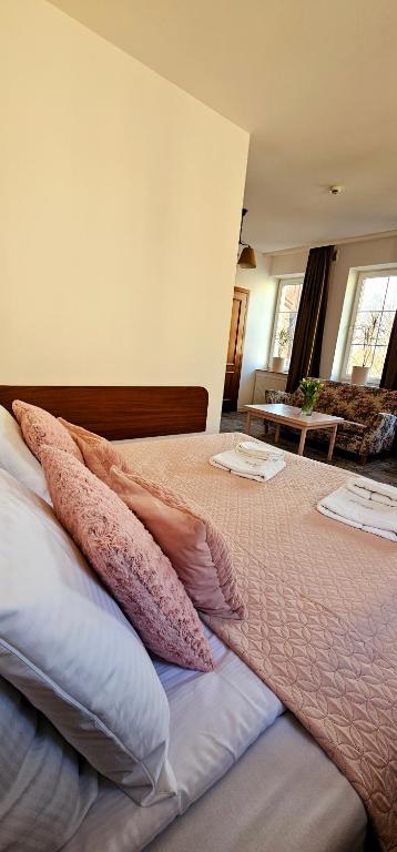 Postel nebo postele na pokoji v ubytování Hotel Siesta