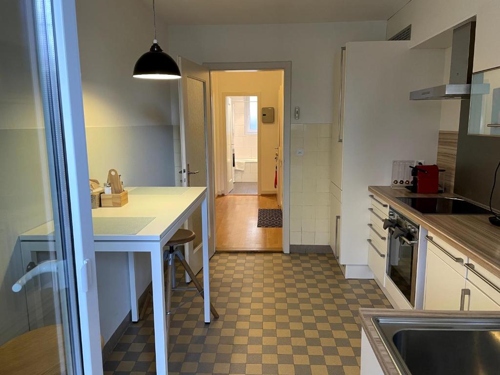 Köök või kööginurk majutusasutuses Art studio 64
