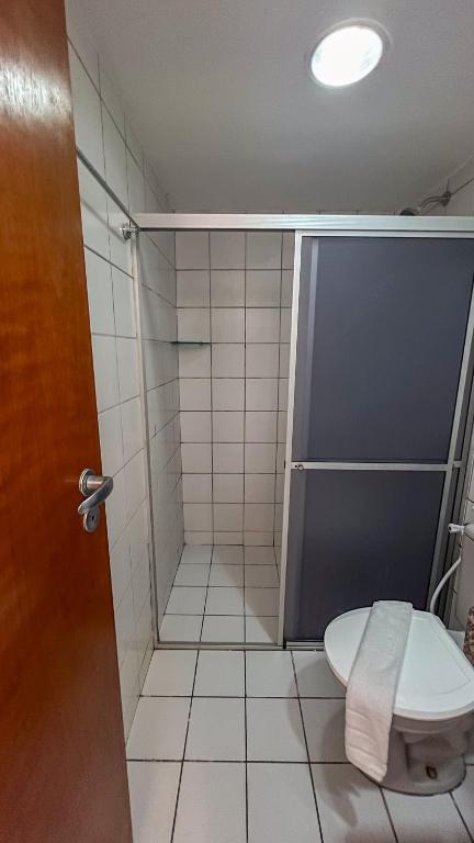 Koupelna v ubytování Hotel Boreas