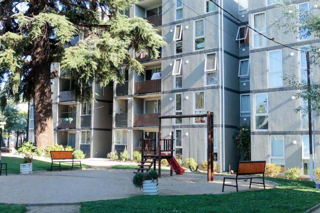 Budova, kde se apartmán nachází