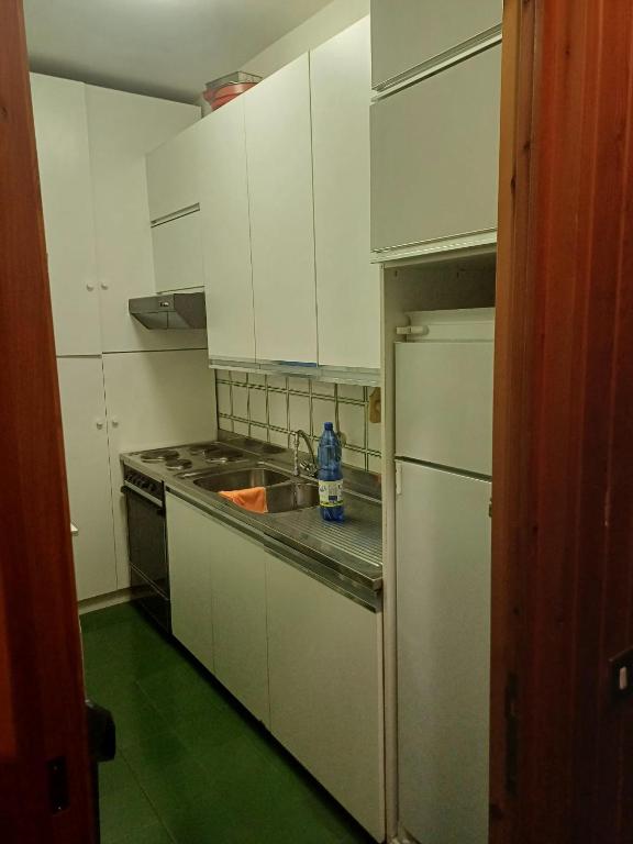 Kuchyň nebo kuchyňský kout v ubytování Casetta mia, Pian de Valli