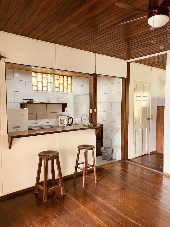 Kuchyň nebo kuchyňský kout v ubytování El Clan Hostel