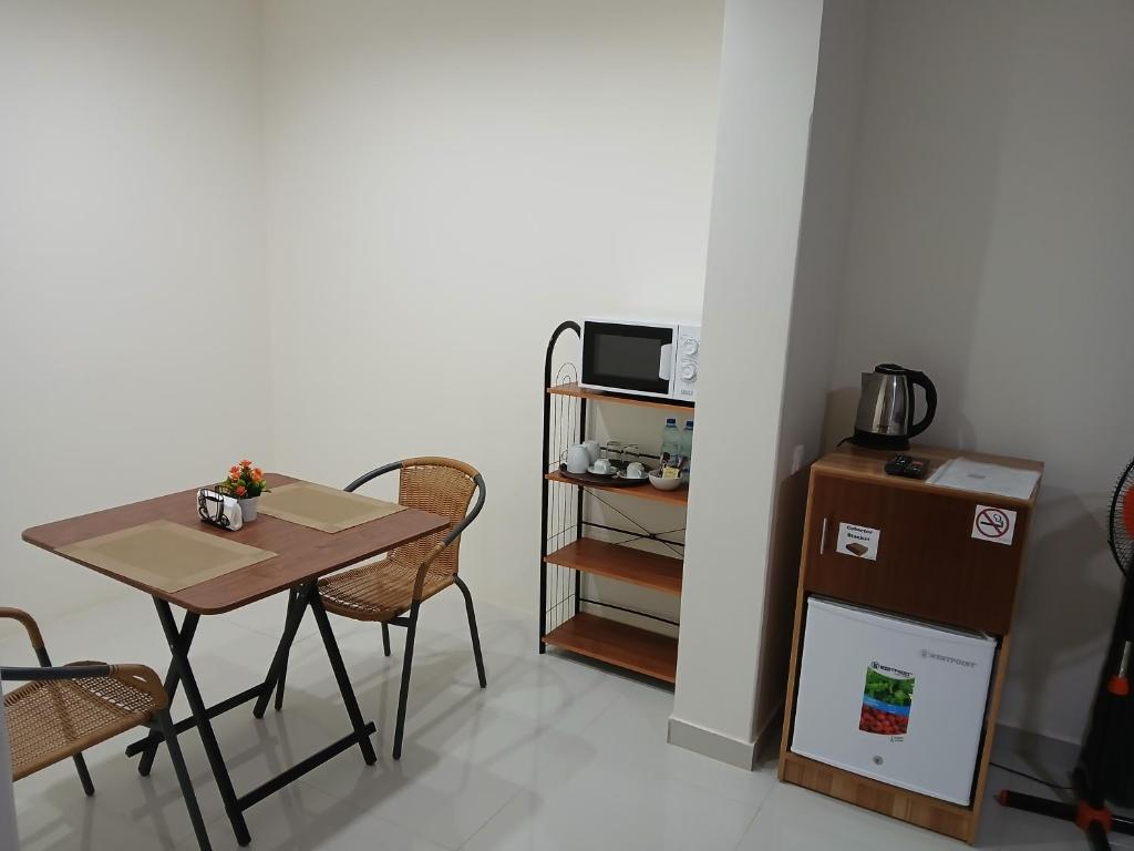Kuchyň nebo kuchyňský kout v ubytování Nifa House