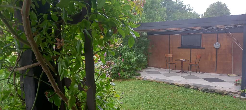Zahrada ubytování Kowhai Cottage Whanganui